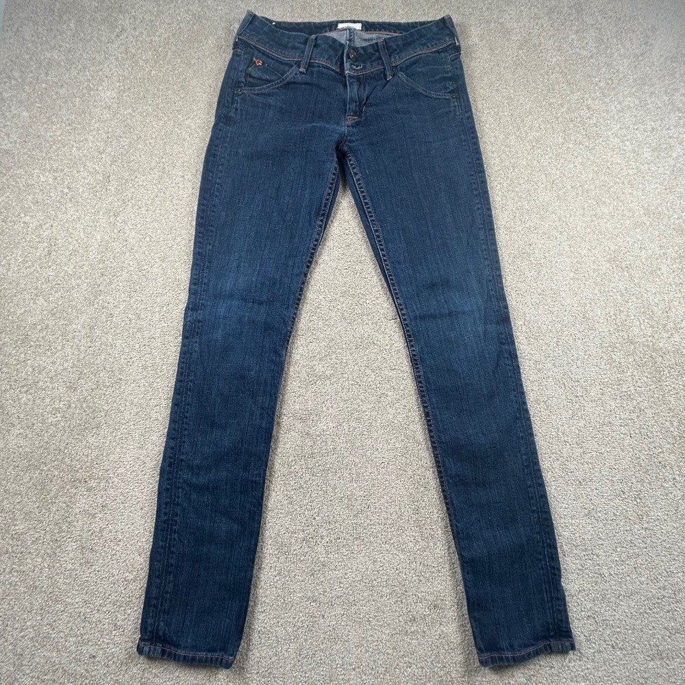 Hudson Collin Skinny Jeans Dark Wash Denim Mens Size 26 Made in USA